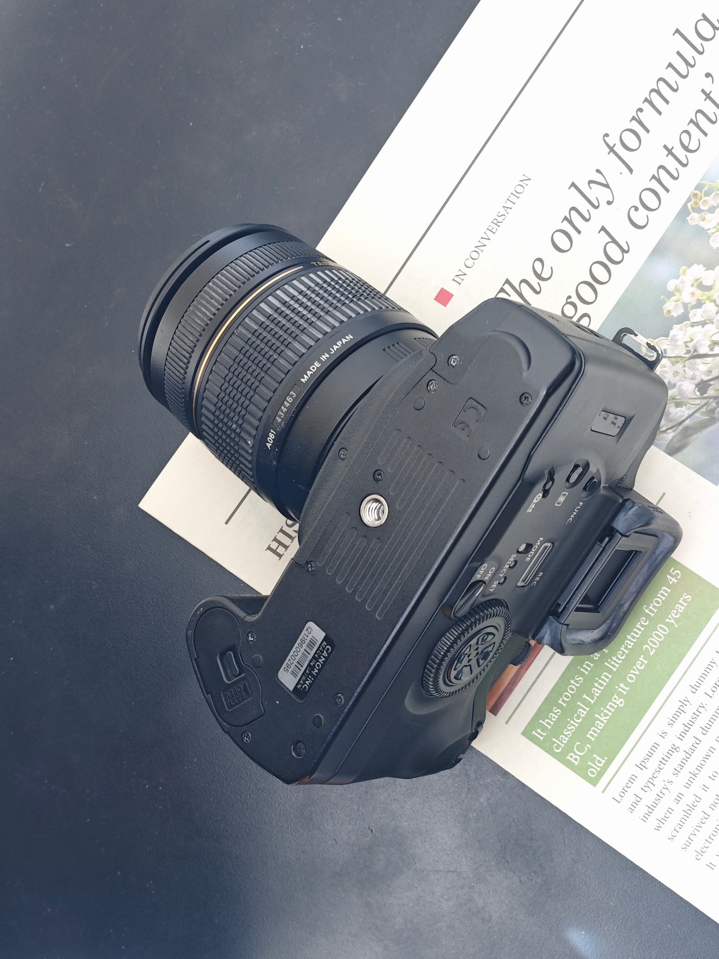 Canon EOS 7s with Tamron AF Aspherical XR Di LD [IF] 28-300 mm F3.5-6.3 Macro
