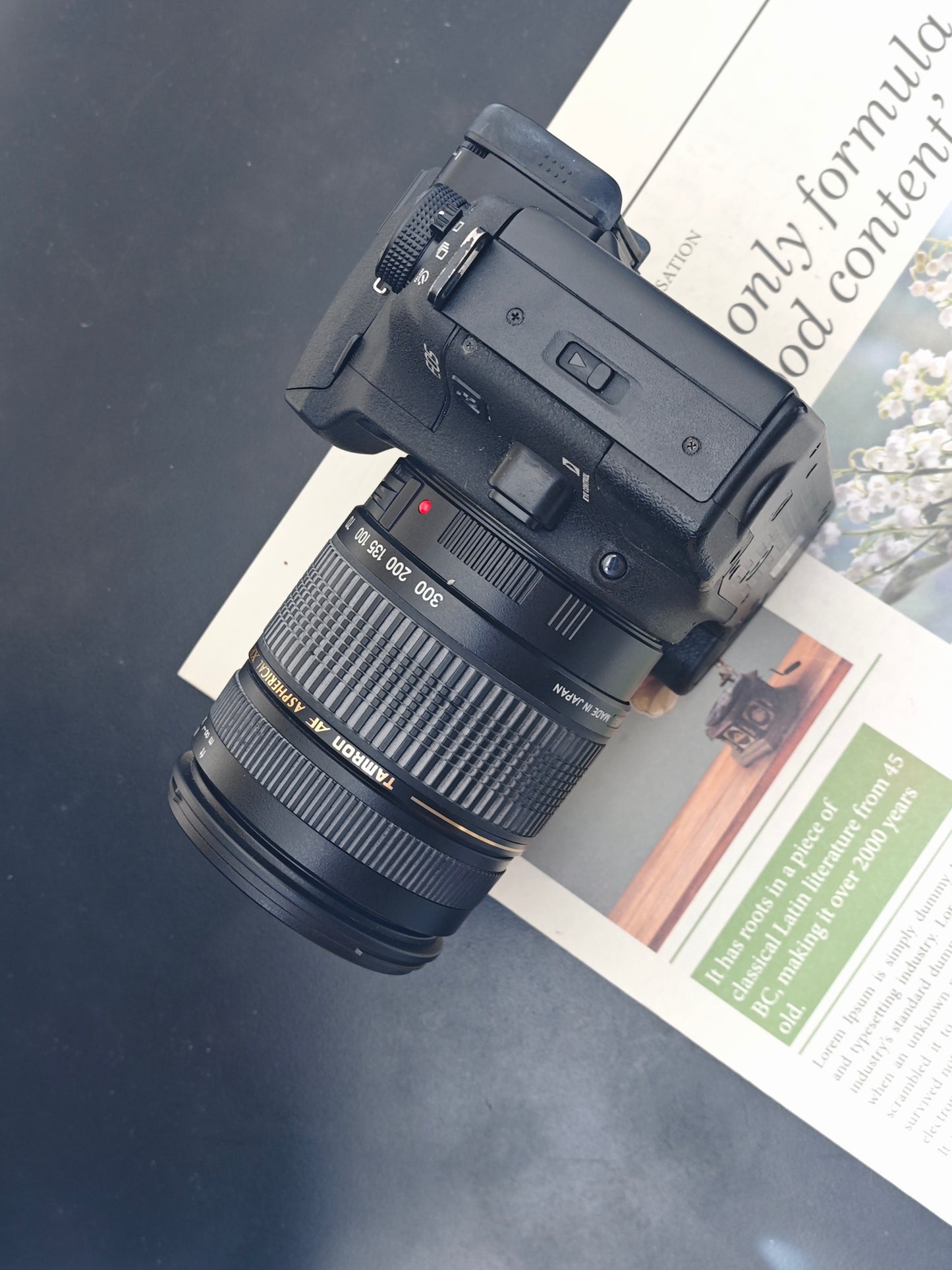 Canon EOS 7s with Tamron AF Aspherical XR Di LD [IF] 28-300 mm F3.5-6.3 Macro