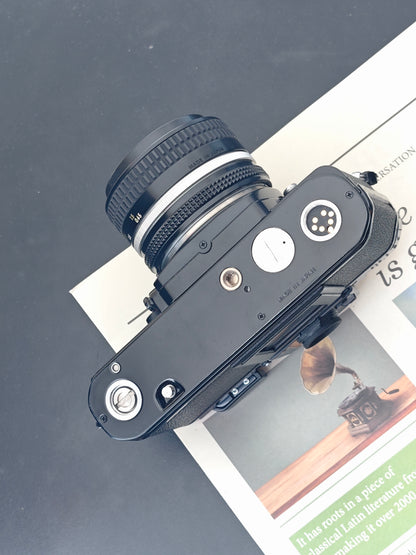 Nikon FA black "Demo" with Nikkor 50mm F1.4 Ai