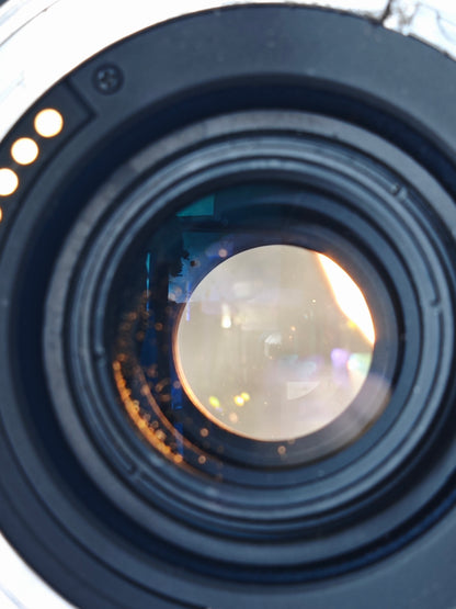 Contax N1 with Vario-Sonnar 70-300mm F4-5.6 [+Battery Holder P-9]