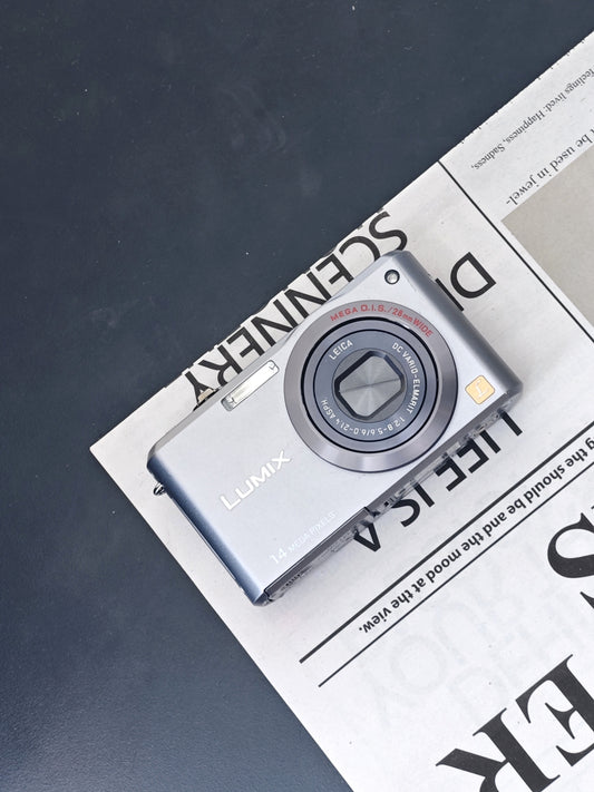 Used Panasonic Lumix DMC-FX150 silver Digital Camera [JPN only, No charger]