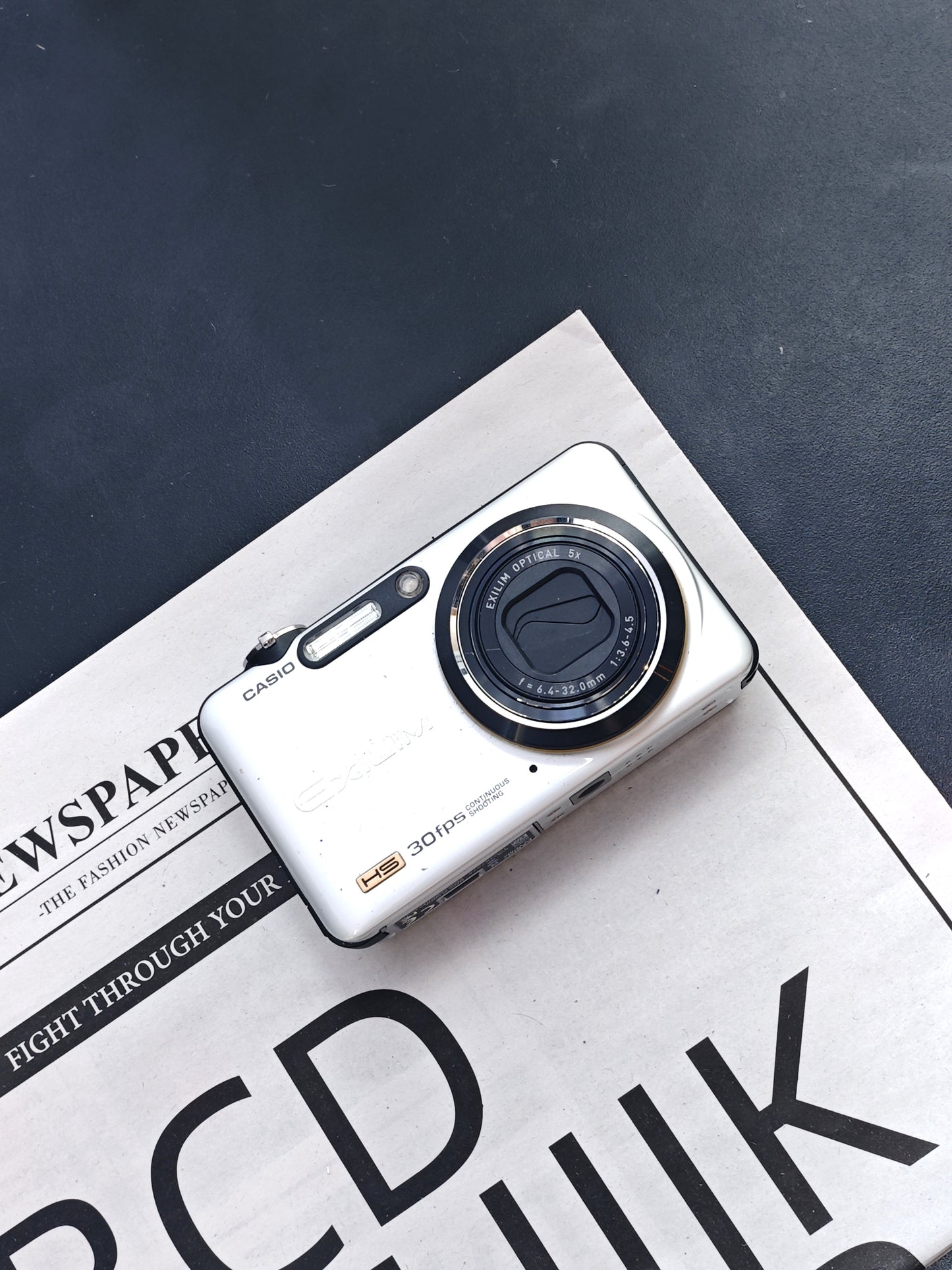 Used Casio EXILIM EX-FC100 silver Digital Camera [No charger] #10038737A