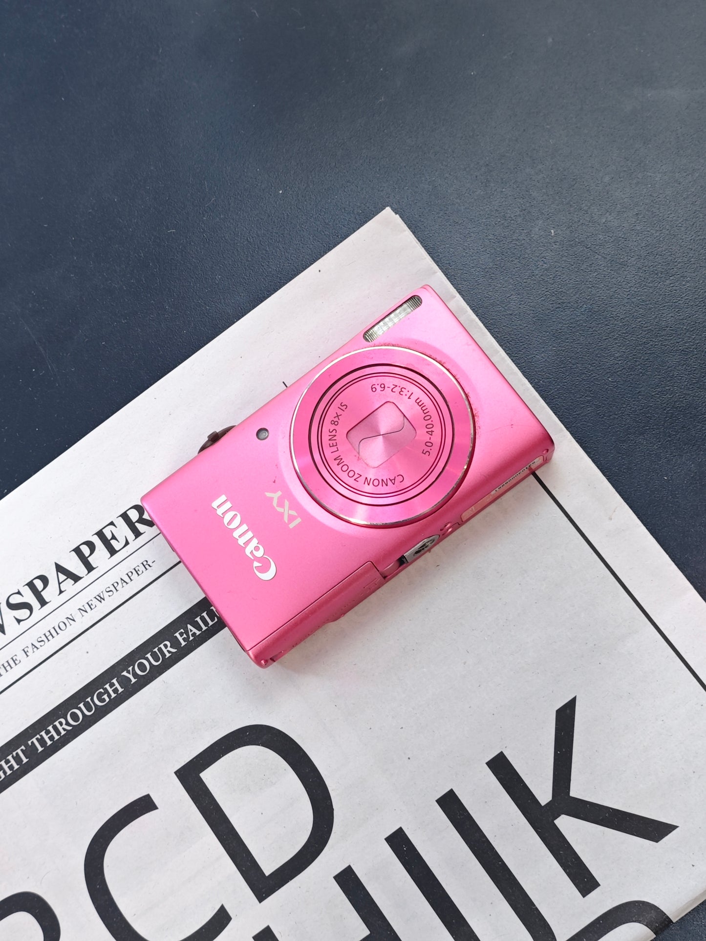 Used Canon IXY 110F pink Digital Camera [No Charger]