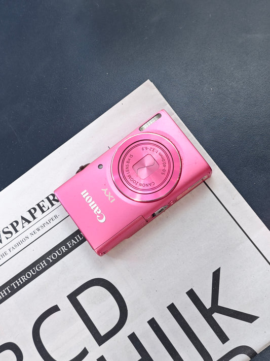 Used Canon IXY 110F pink Digital Camera [No Charger]