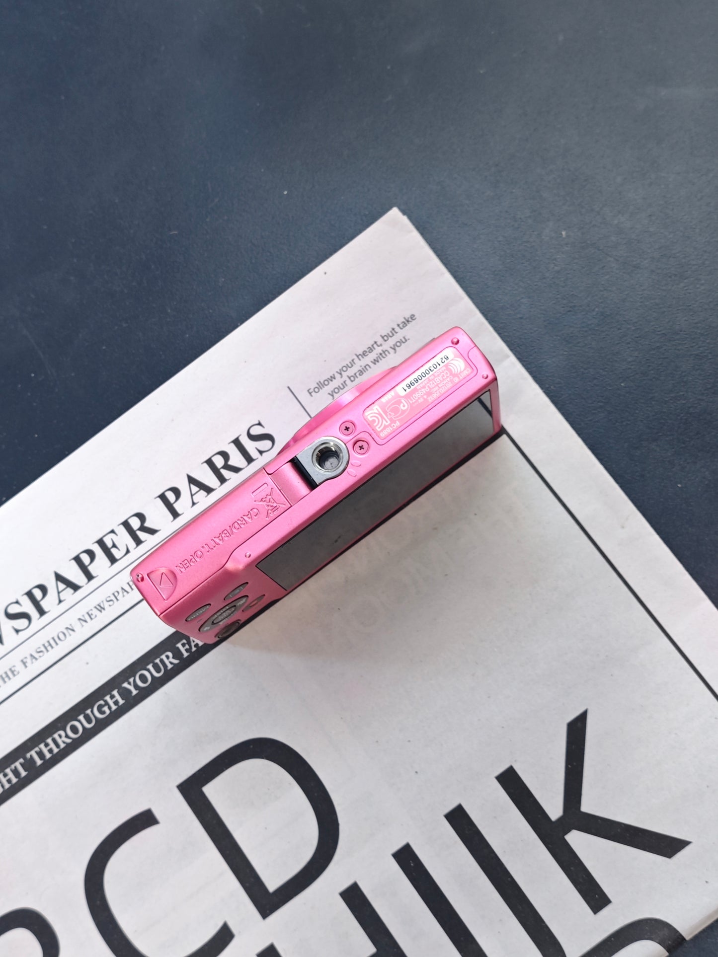 Used Canon IXY 110F pink Digital Camera [No Charger]