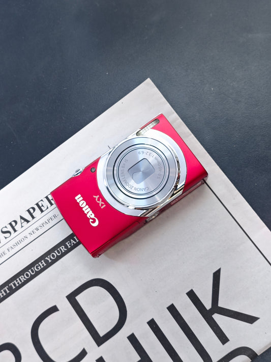 Used Canon IXY 130 red Digital Camera [with box]