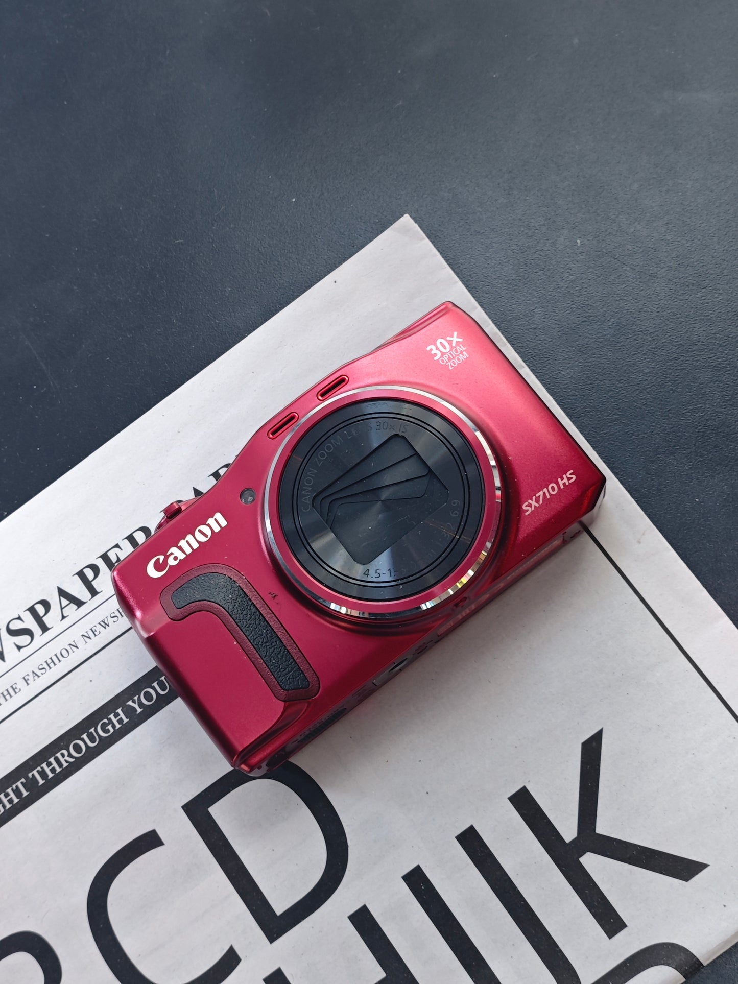 Used Canon PowerShot SX710 HS red Digital Camera [No charger]
