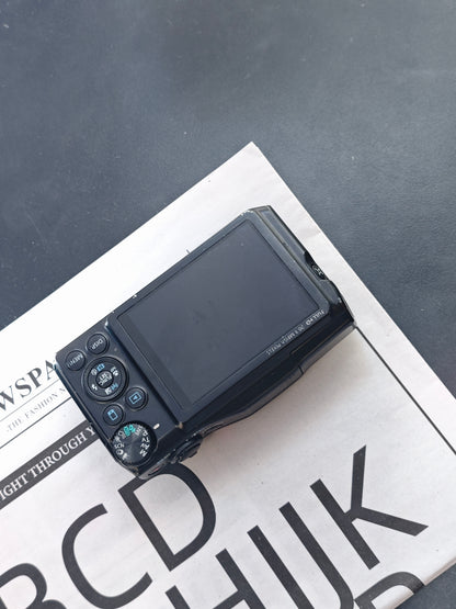 Used Canon PowerShot SX710 HS black Digital Camera [No charger]