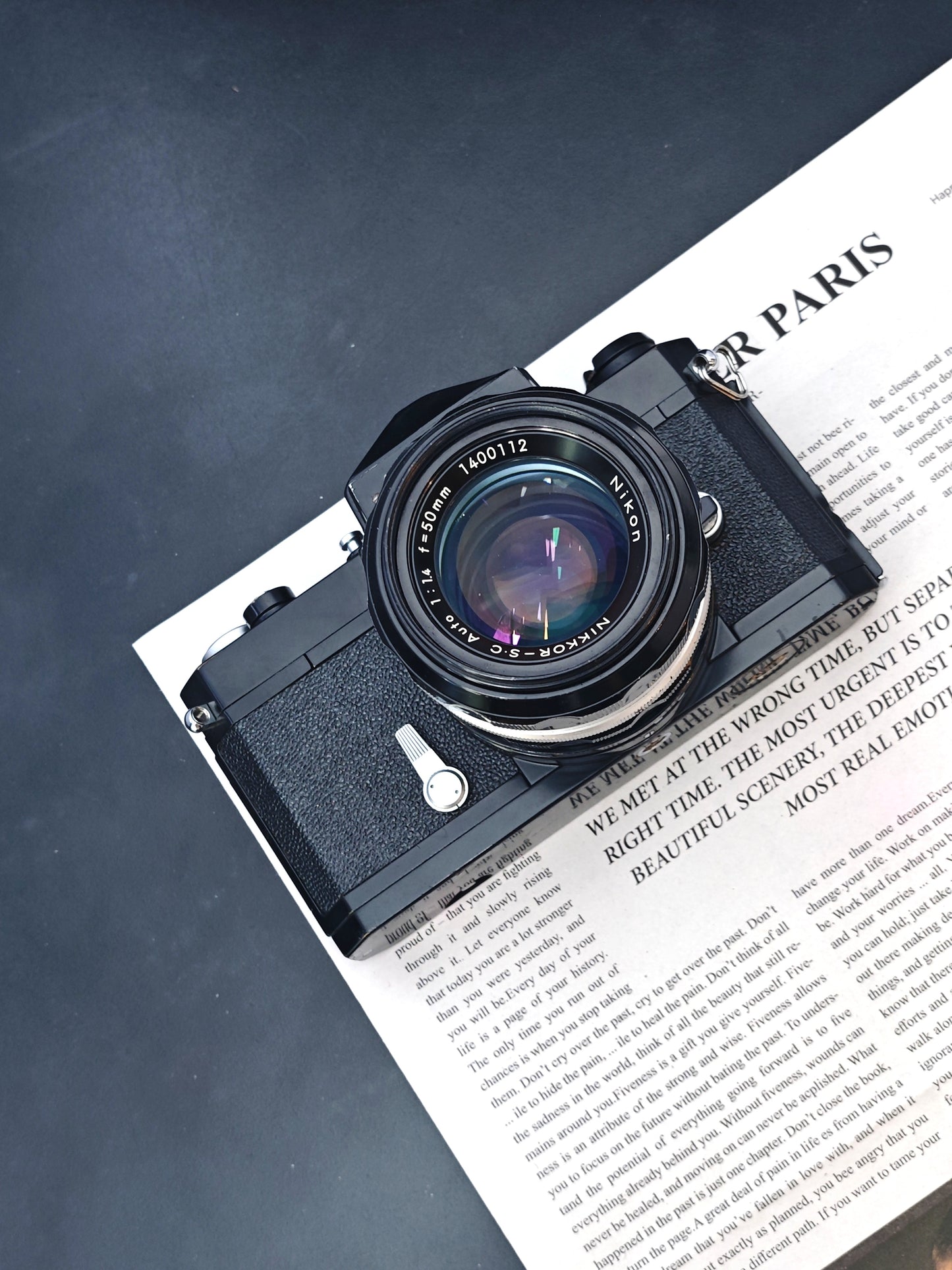 *READ* Nikomat FT-N black with Nikkor-S.C Auto 50mm F1.4 Non-Ai #4346554