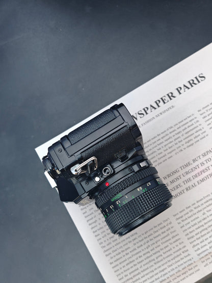*READ* Canon AE-1 black with Canon Lens FD 50mm F1.4
