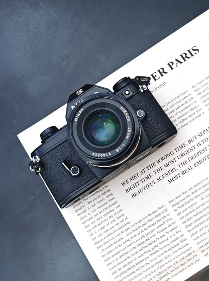 Nikon EM with Nikon Nikkor 50mm F1.8 Ai-S