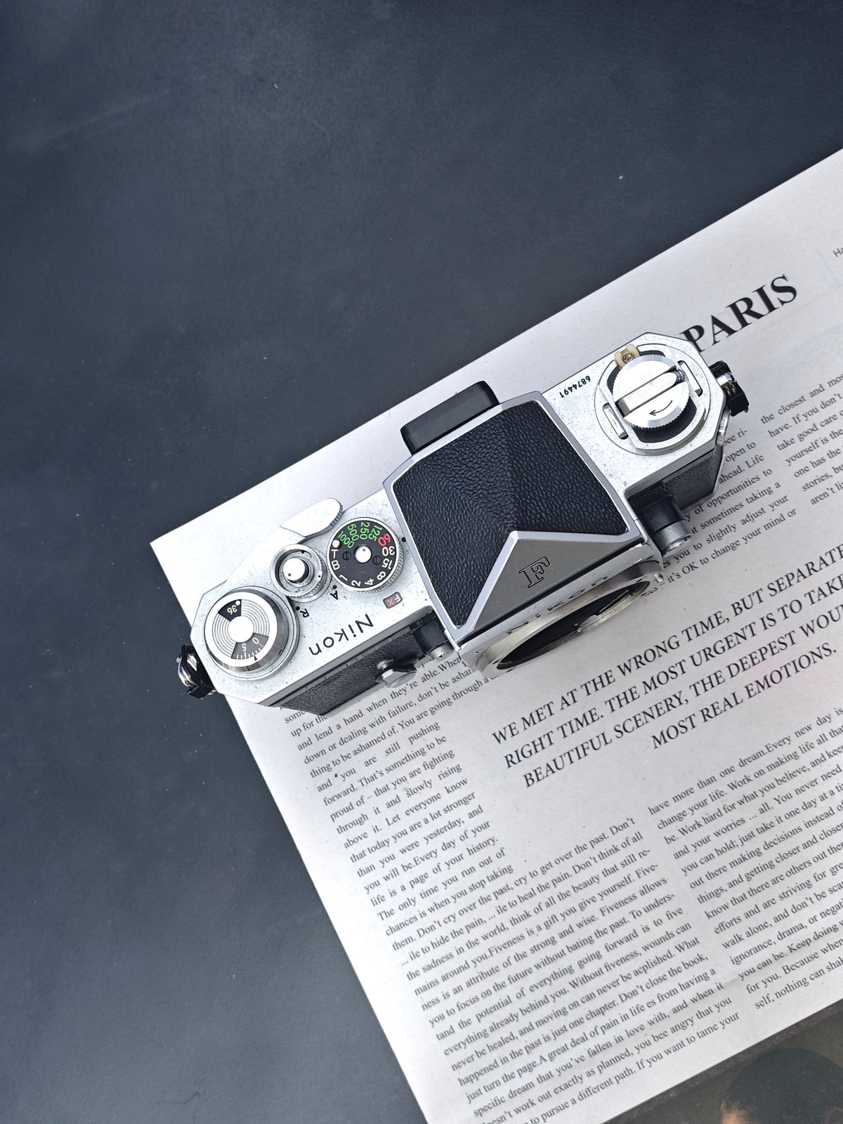 *READ* Nikon F eyelevel silver #6874491