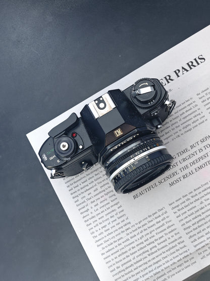 Nikon EM with Nikon Nikkor 50mm F1.8 Ai-S #6674589