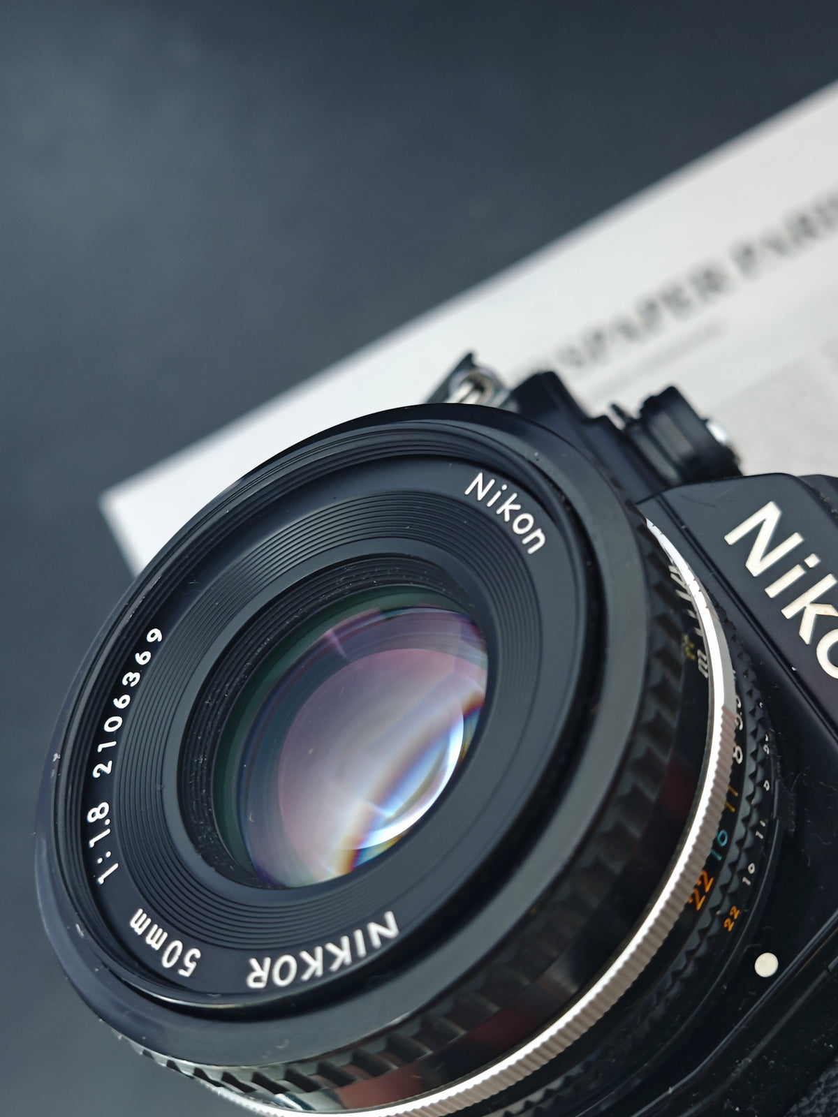 Nikon EM with Nikon Nikkor 50mm F1.8 Ai-S #6674589