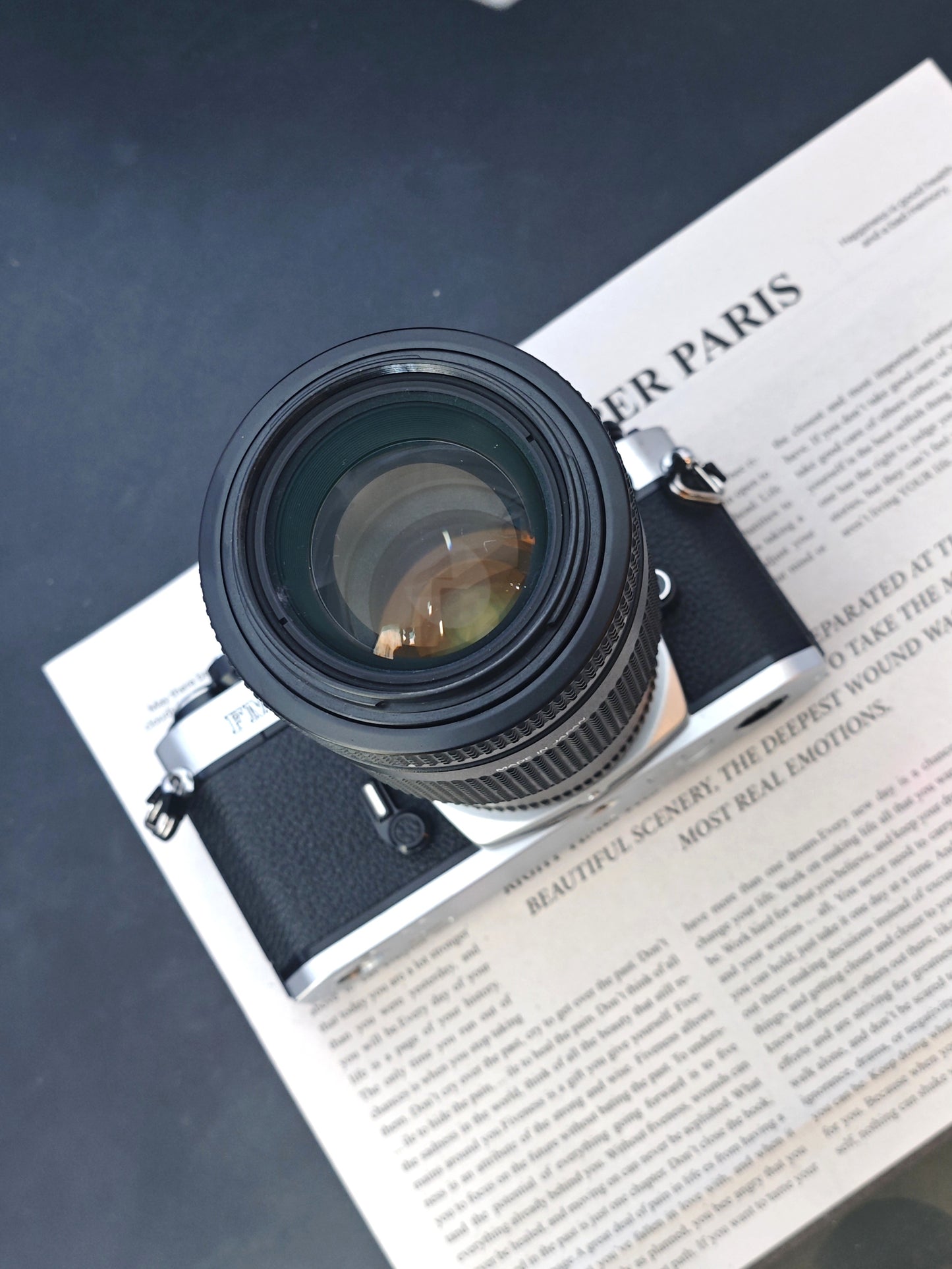 Nikon FM2 N8 silver with AF Nikon 35-105mm F3.5-4.5