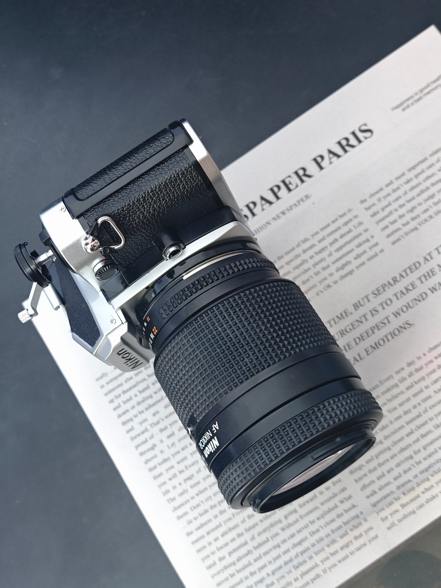 Nikon FM2 N8 silver with AF Nikon 35-105mm F3.5-4.5