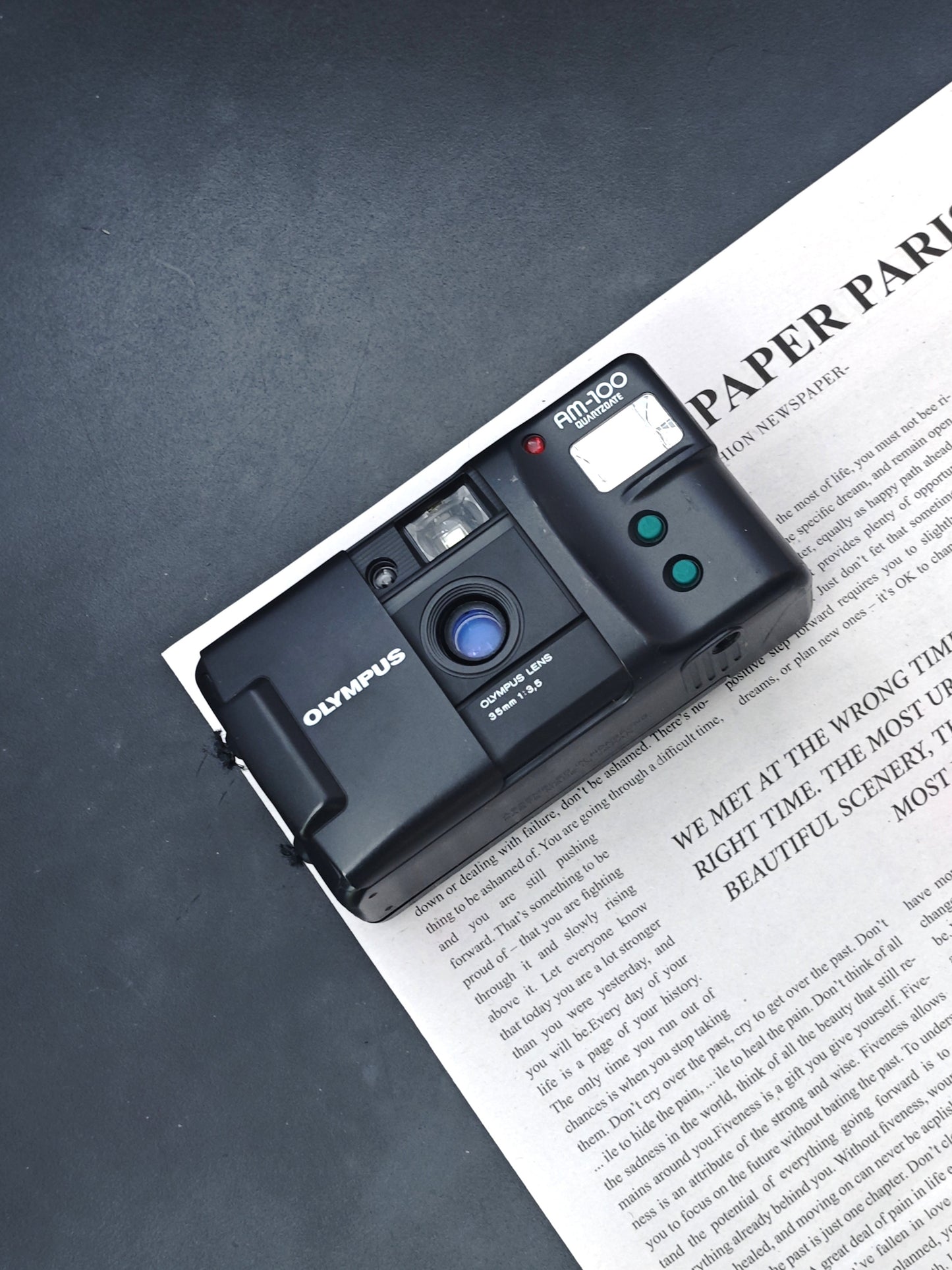 Olympus AM-100 Quartz Date #9505683