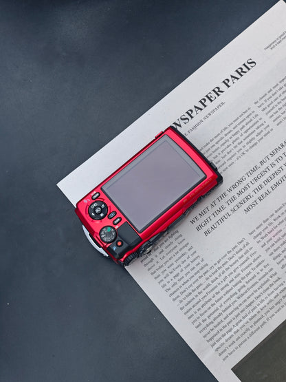 Used Olympus Tough TG-6 red Digital Camera [with box]