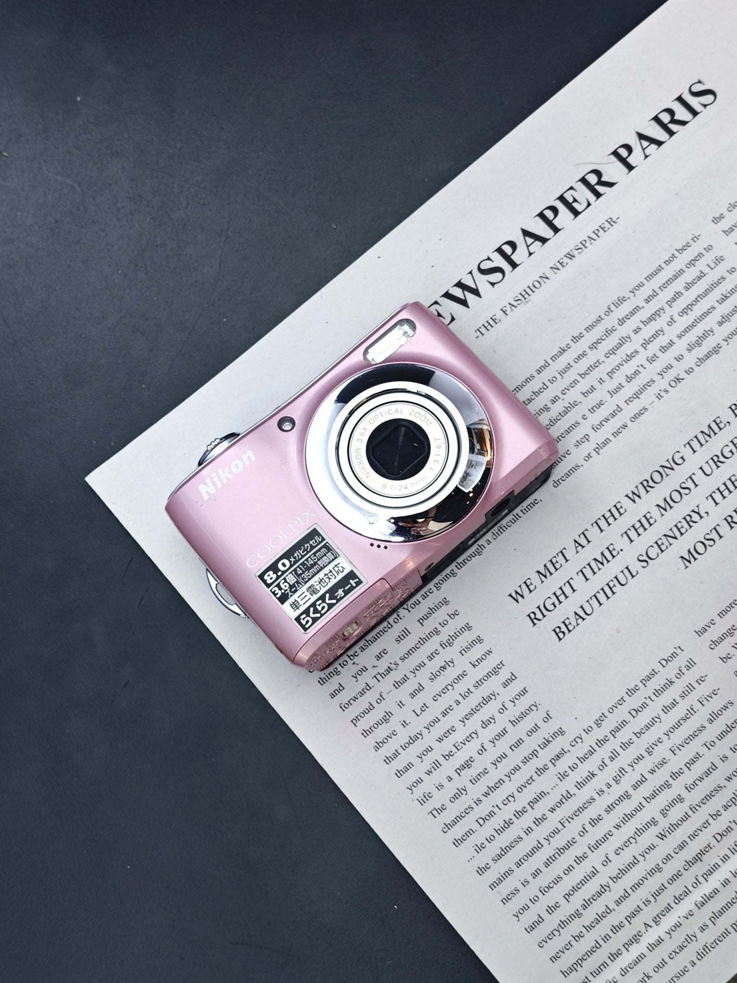Used Nikon Coolpix L21 pink Digital Camera