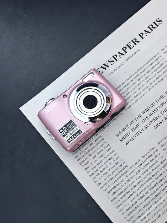 Used Nikon Coolpix L21 pink Digital Camera