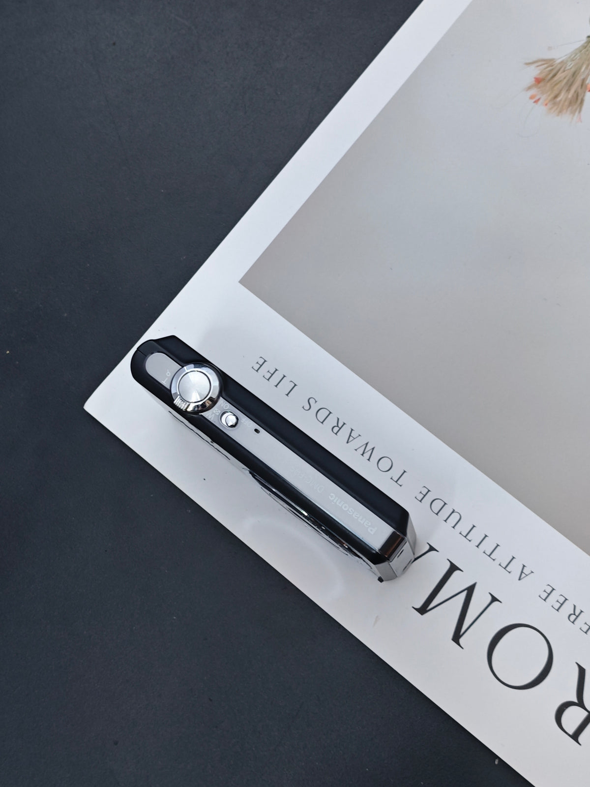 Used Panasonic Lumix DMC-FH5 black Digital Camera [JPN only, No charger]