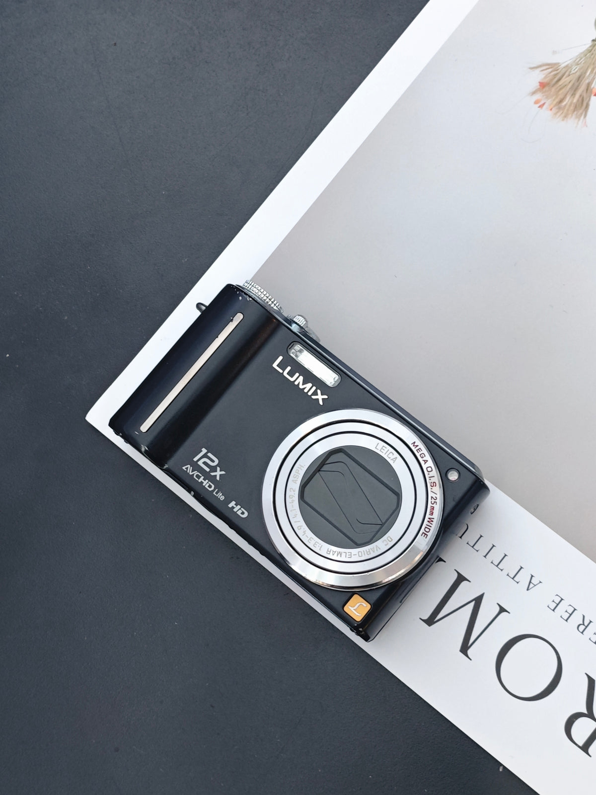 *READ* Used Panasonic Lumix DMC-TZ7 black Digital Camera [JPN only]