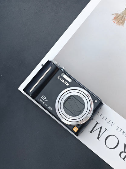 *READ* Used Panasonic Lumix DMC-TZ7 black Digital Camera [JPN only]