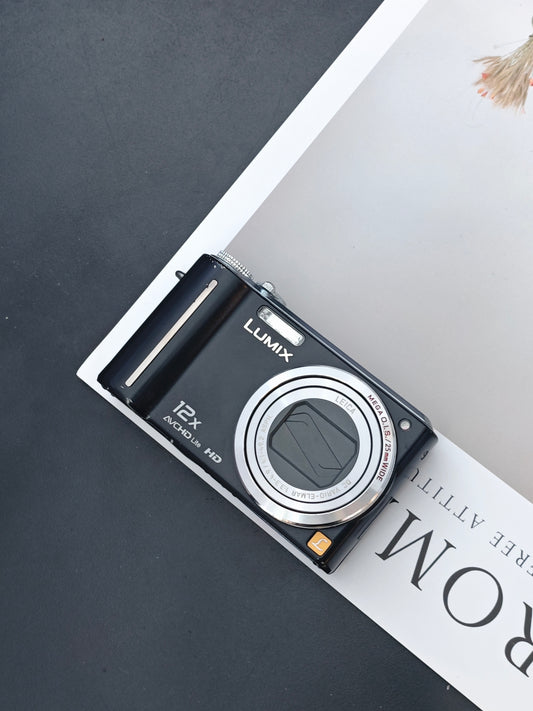 *READ* Used Panasonic Lumix DMC-TZ7 black Digital Camera [JPN only]