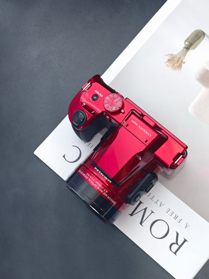Used Nikon Coolpix B600 red Digital Camera