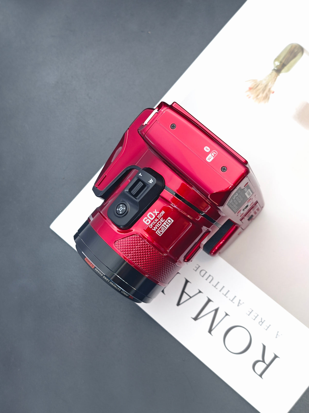Used Nikon Coolpix B600 red Digital Camera