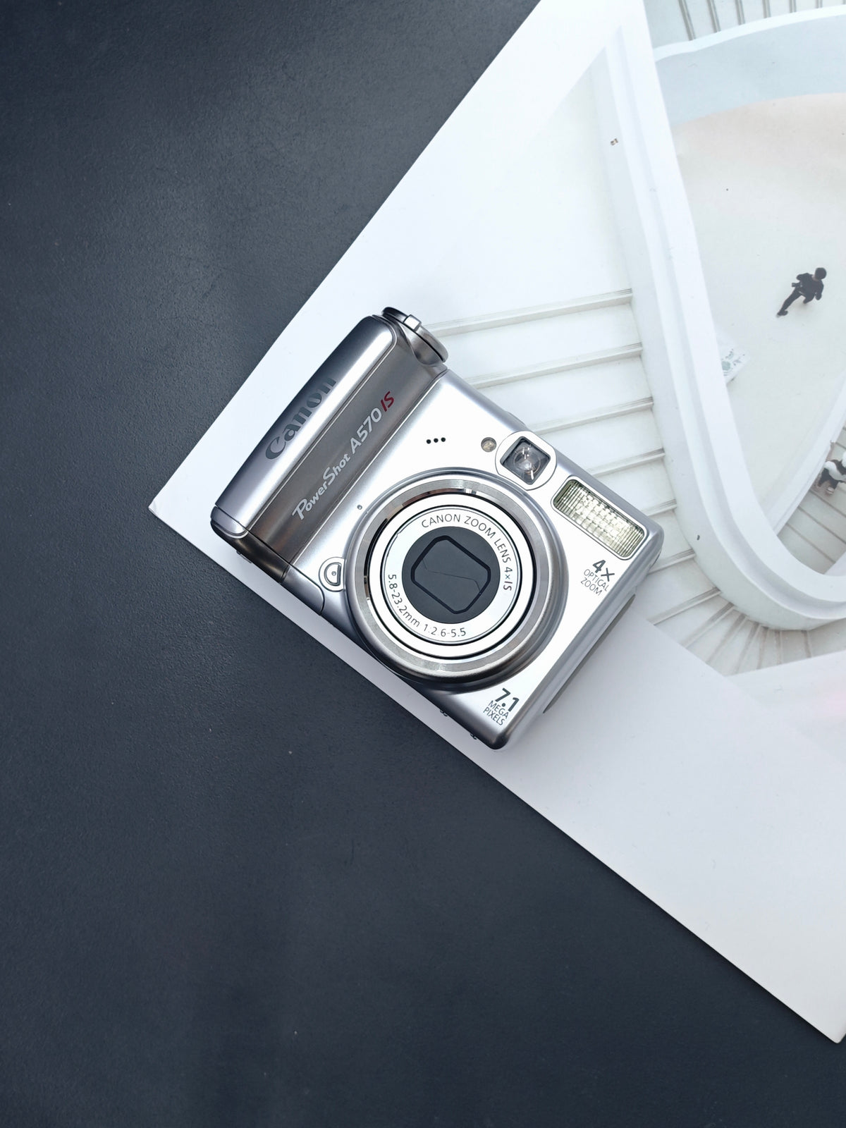 Used Canon PowerShot A570 IS Digital Camera [with box]