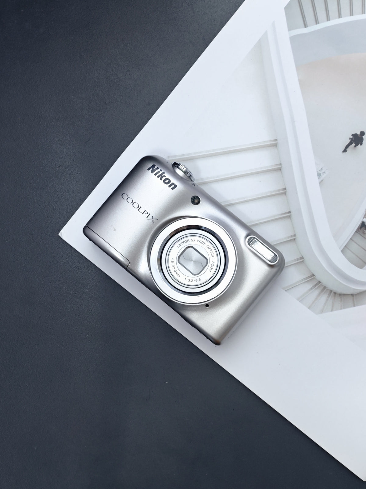 Used Nikon Coolpix A10 silver Digital Camera