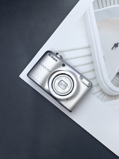 Used Nikon Coolpix A10 silver Digital Camera