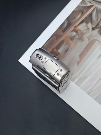 *READ* Used Panasonic Lumix DMC-TZ3 silver Digital Camera #FH7JD02467R