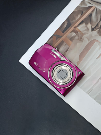 Used Casio EXILIM EX-Z2300 purple Digital Camera [No charger, with box]