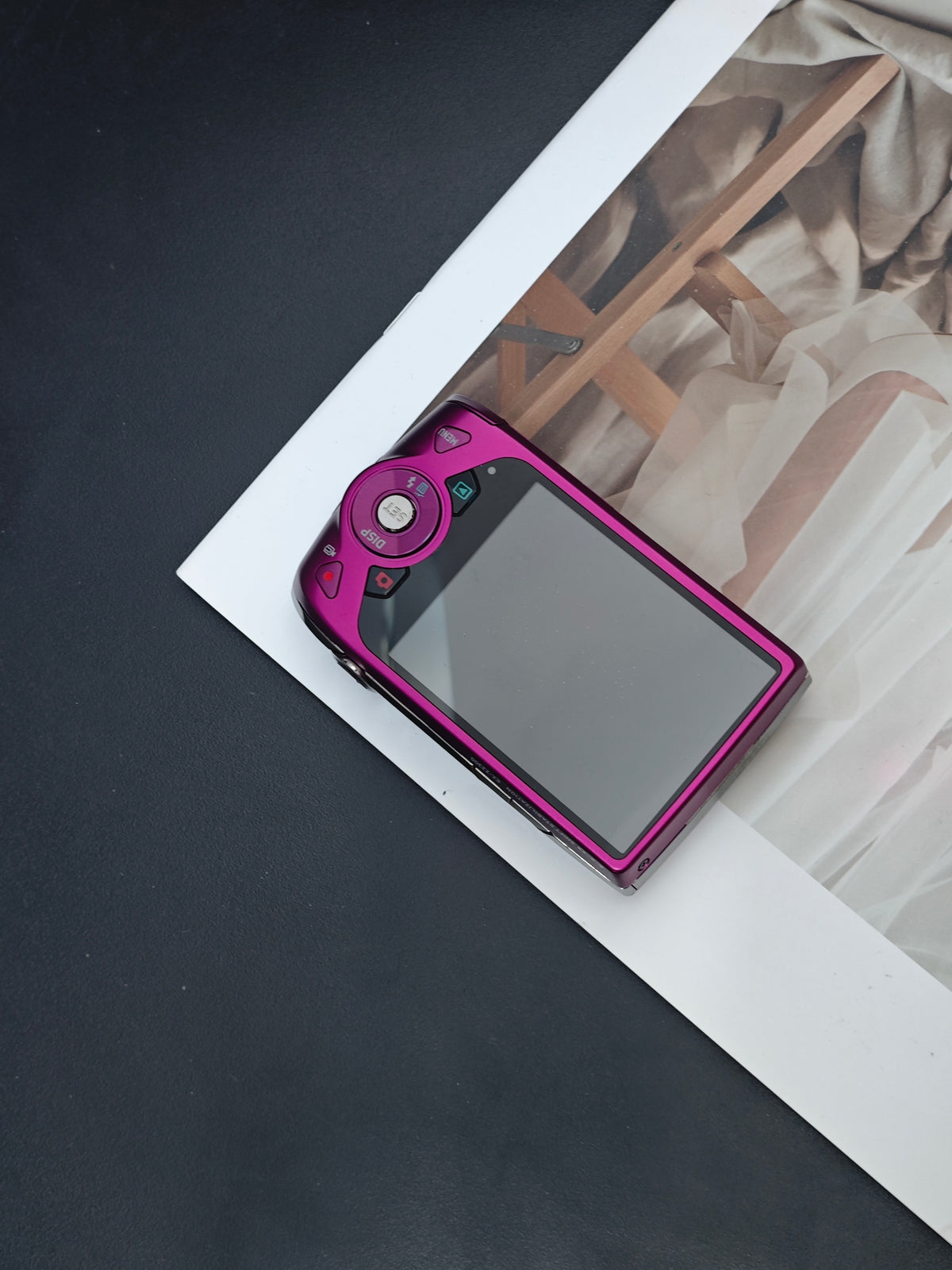 Used Casio EXILIM EX-Z2300 purple Digital Camera [No charger, with box]