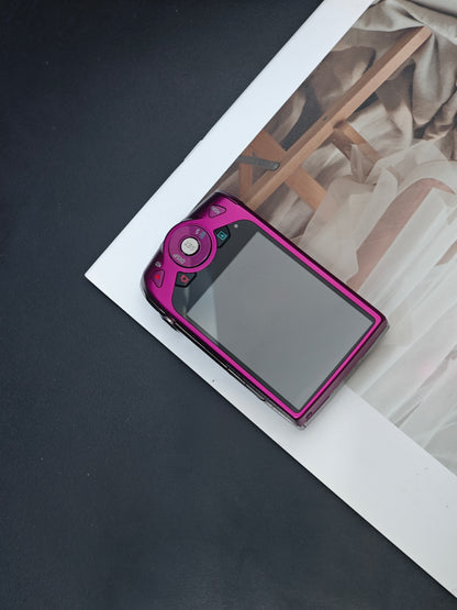 Used Casio EXILIM EX-Z2300 purple Digital Camera [No charger, with box]