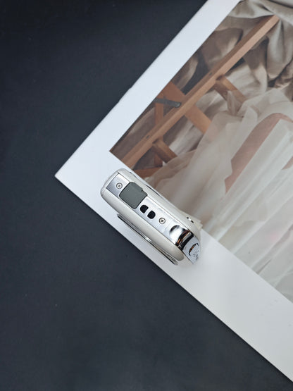 Used Panasonix Lumix DMC-S2 white Digital Camera [JPN only, No charger] #xxx