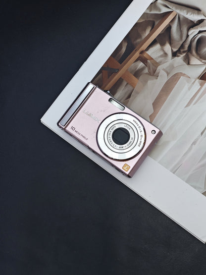 Used Panasonic Lumix DMC-FS20 pink Digital Camera [JPN only]