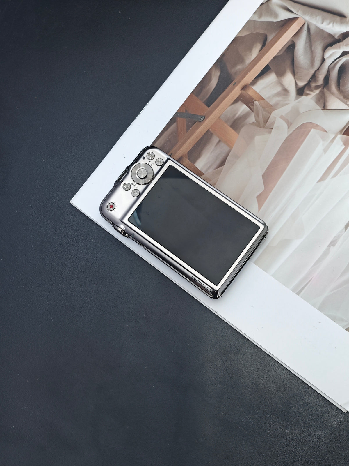 Used Casio EXILIM EX-S10 silver Digital Camera [No charger]