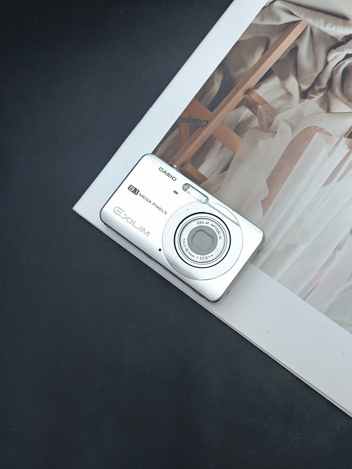 Used Casio EXILIM EX-Z85 silver Digital Camera