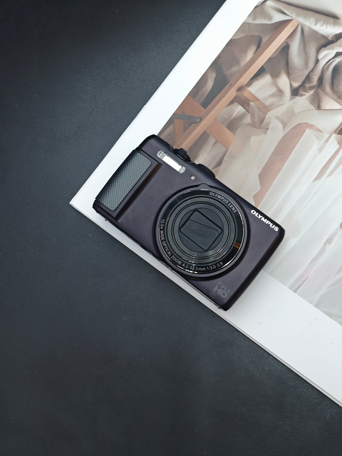 Used Olympus SH-21 black Digital Camera