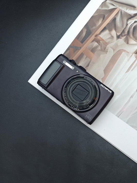 Used Olympus SH-21 black Digital Camera