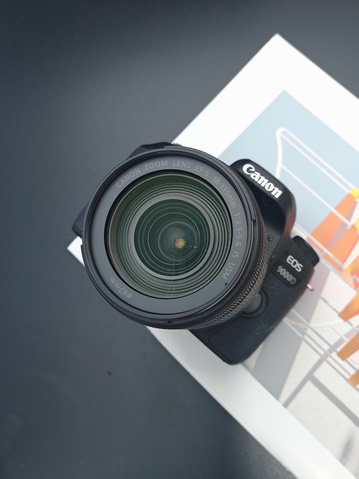 Used Canon EOS 9000D with EF-S 18-135mm F3.5-5.6 IS NANO USM [No charger]