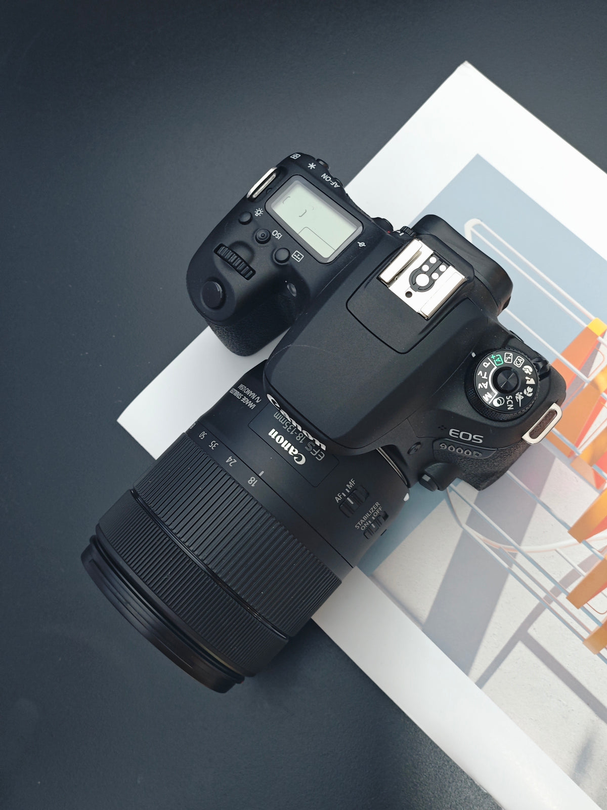Used Canon EOS 9000D with EF-S 18-135mm F3.5-5.6 IS NANO USM [No charger]
