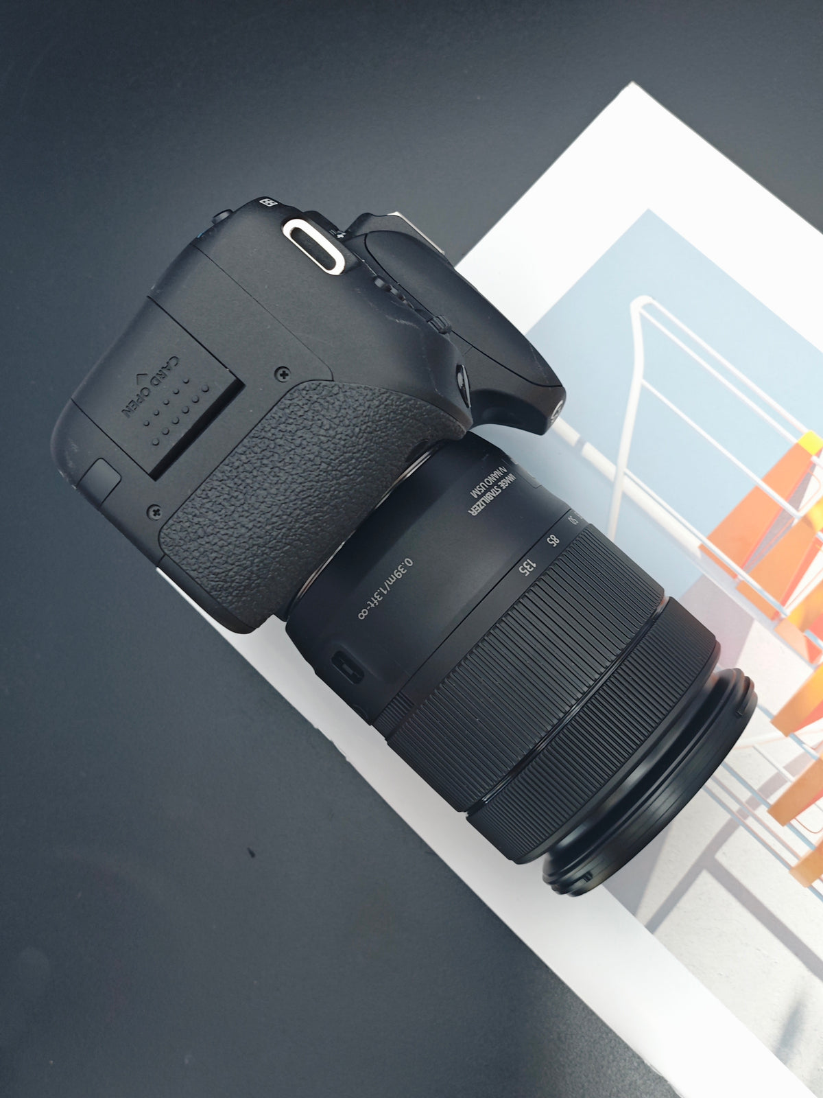 Used Canon EOS 9000D with EF-S 18-135mm F3.5-5.6 IS NANO USM [No charger]