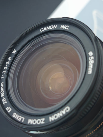 Canon EOS Kiss with EF 28-80mm F3.5-5.6 IV