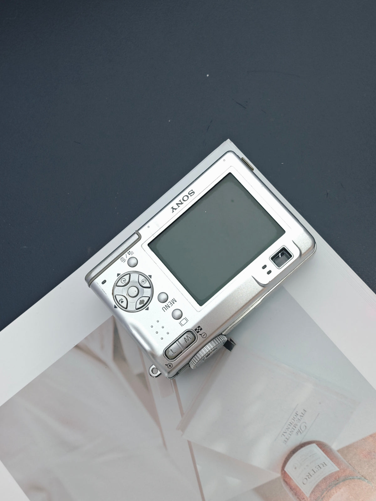 Used Sony Cyber-Shot DSC-W7 silver Digital Camera [with box]