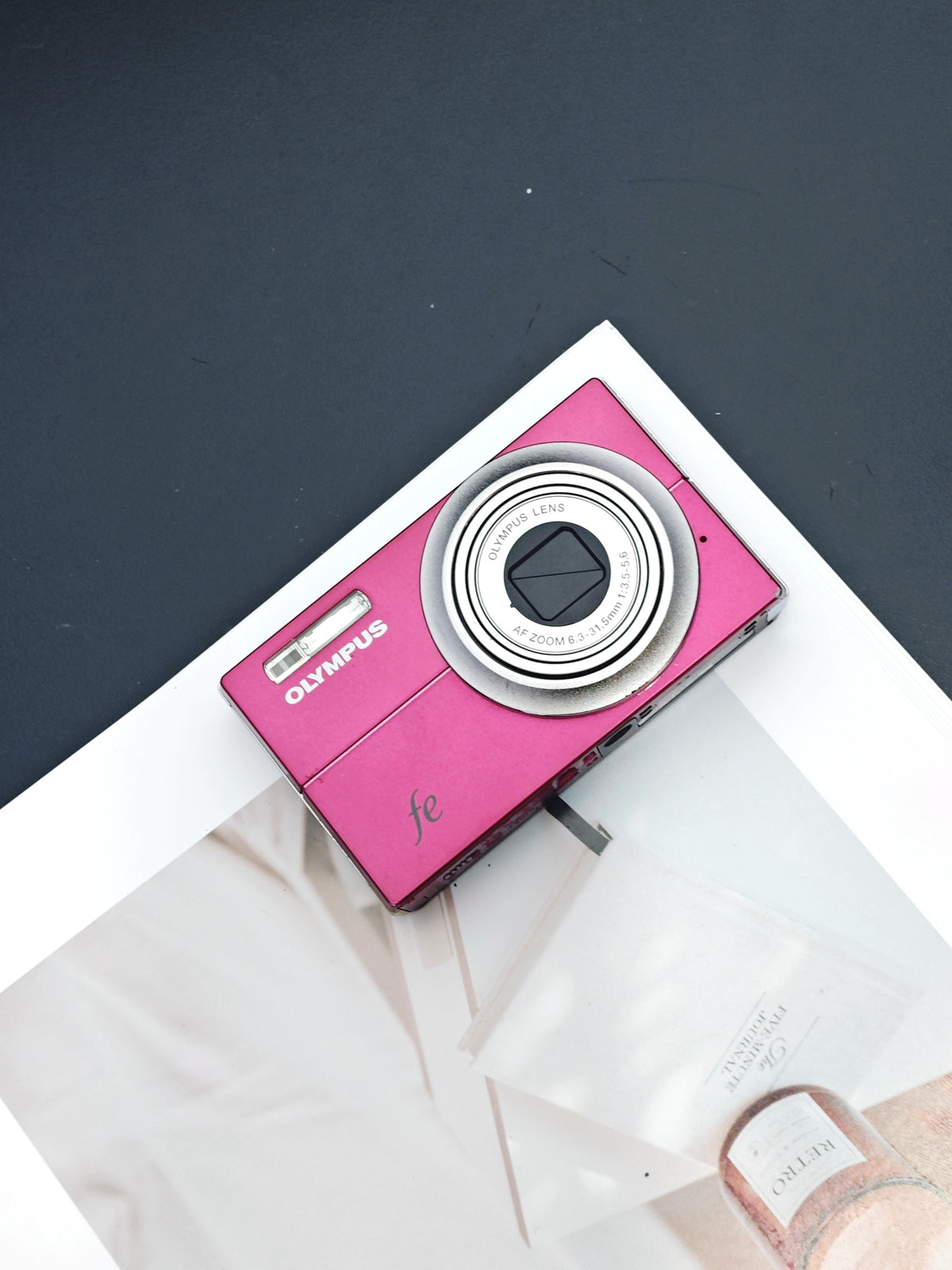 Used Olympus FE-5010 purple Digital Camera  [No charger]