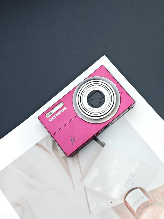 Used Olympus FE-5010 purple Digital Camera  [No charger]